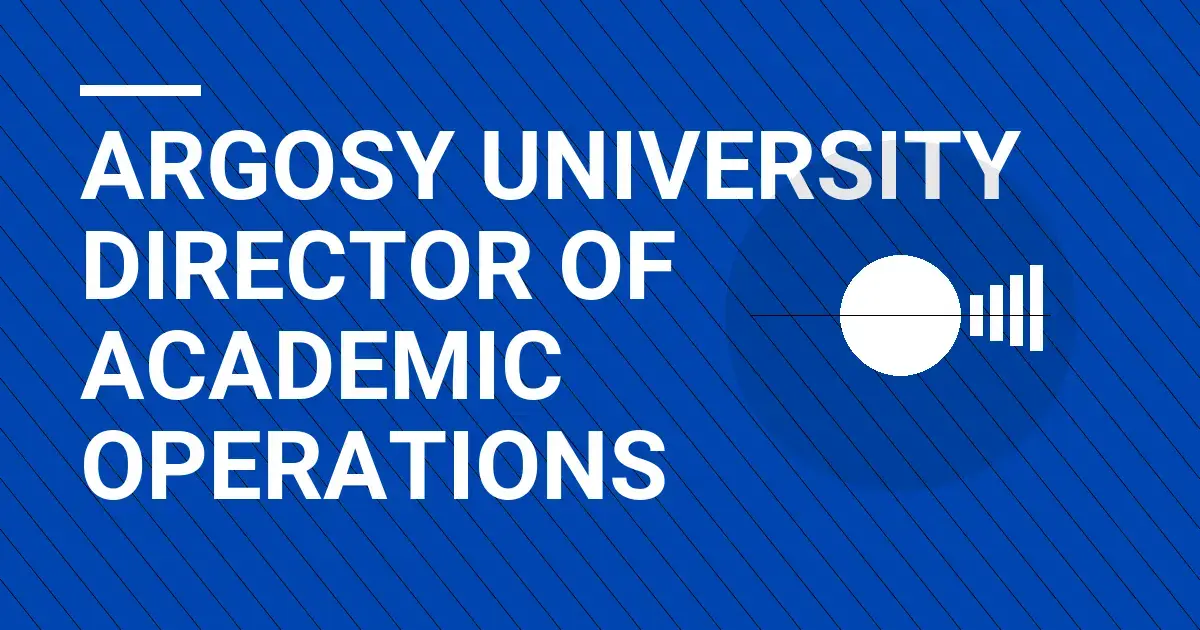 Argosy University Director of Academic Operations
