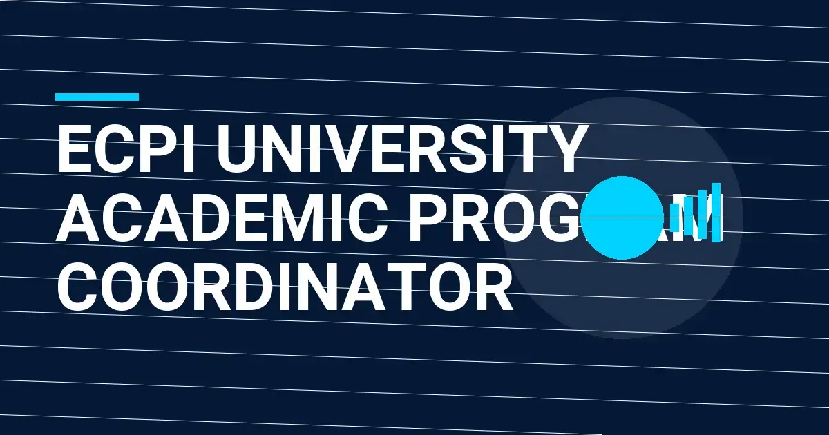 ECPI University Academic Program Coordinator