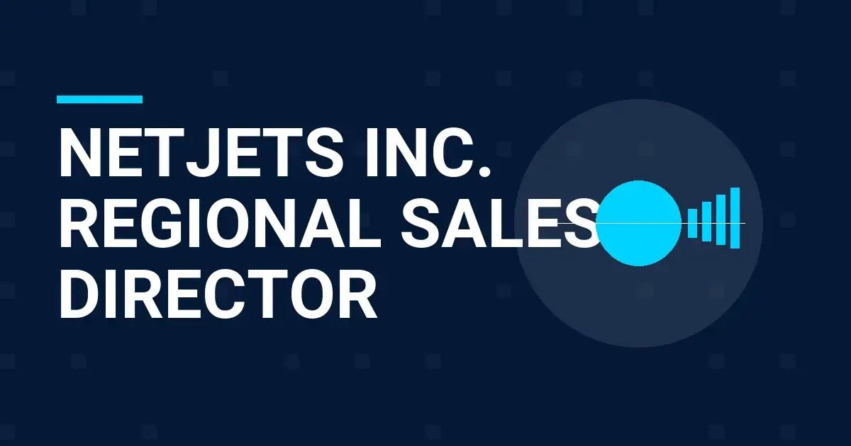 NetJets Inc. Regional Sales Director